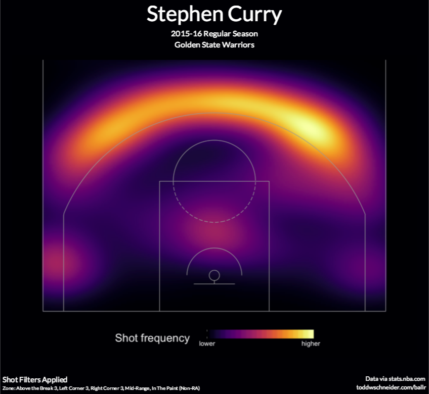curry heat map excluding restricted area